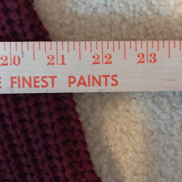 Patchwork knit winter mini-skirt mint condition - Picture 16 of 16